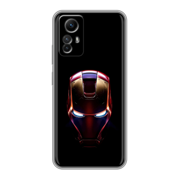 Силиконовый чехол на Xiaomi RedMi Note 12S с принтом IronMan Железный человек Силиконовый чехол на Xiaomi RedMi Note 12S с принтом IronMan Железный человек