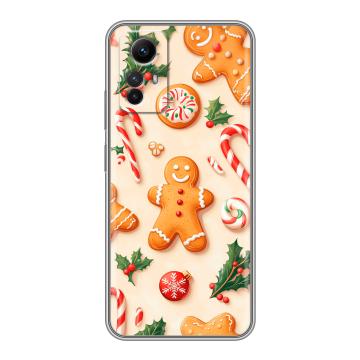 Силиконовый чехол на Xiaomi RedMi Note 12S с принтом Новый год Силиконовый чехол на Xiaomi RedMi Note 12S с принтом Новый год