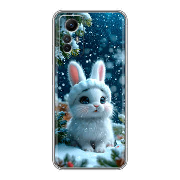 Силиконовый чехол на Xiaomi RedMi Note 12S с принтом Новый год Силиконовый чехол на Xiaomi RedMi Note 12S с принтом Новый год