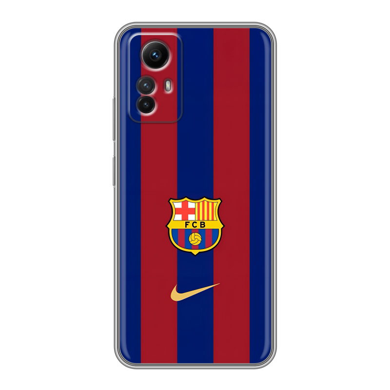 Силиконовый чехол на Xiaomi RedMi Note 12S с принтом Барселона Barcelona Силиконовый чехол на Xiaomi RedMi Note 12S с принтом Барселона Barcelona
