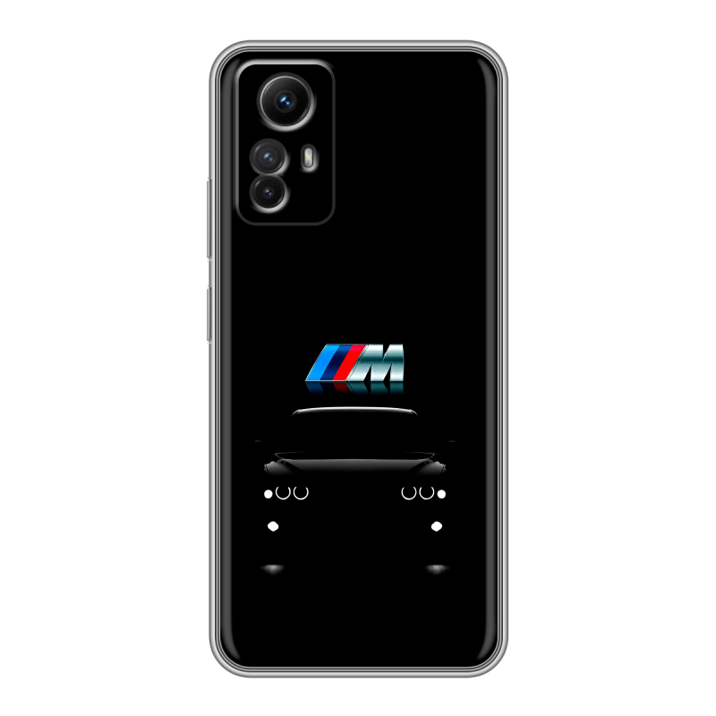 Силиконовый чехол на Xiaomi RedMi Note 12S с принтом БМВ BMW Силиконовый чехол на Xiaomi RedMi Note 12S с принтом БМВ BMW