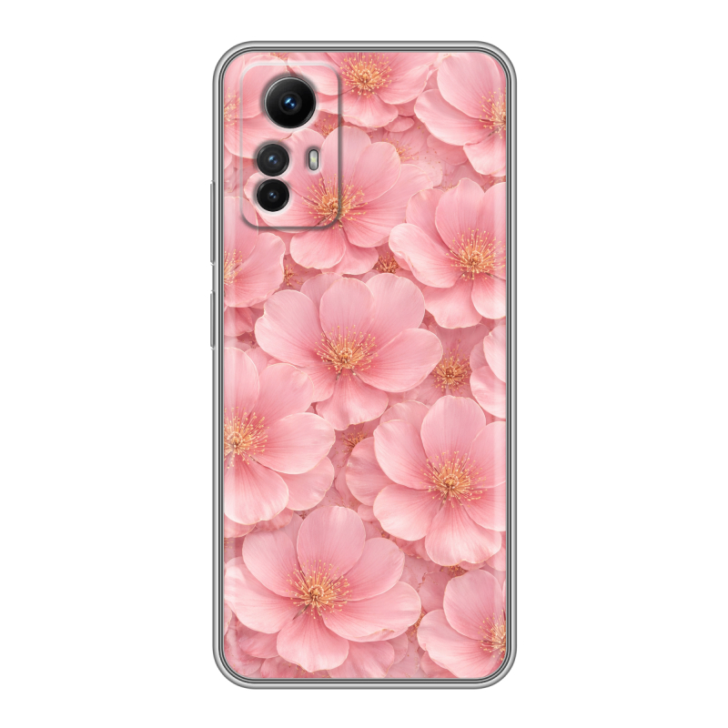 Силиконовый противоударный чехол на Xiaomi RedMi Note 12S с принтом женский Силиконовый противоударный чехол на Xiaomi RedMi Note 12S с принтом женский