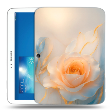 Силиконовый чехол на Samsung Galaxy Tab 3 10.1 с принтом Женский