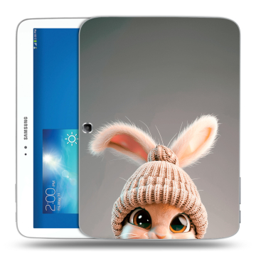 Силиконовый чехол на Samsung Galaxy Tab 3 10.1 с принтом Кролик Силиконовый чехол на Samsung Galaxy Tab 3 10.1 с принтом Кролик