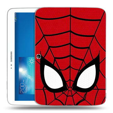 Силиконовый чехол на Samsung Galaxy Tab 3 10.1 с принтом человек паук spiderman Силиконовый чехол на Samsung Galaxy Tab 3 10.1 с принтом человек паук spiderman