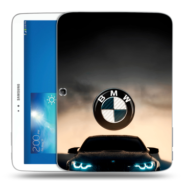 Силиконовый чехол на Samsung Galaxy Tab 3 10.1 с принтом БМВ BMW Силиконовый чехол на Samsung Galaxy Tab 3 10.1 с принтом БМВ BMW