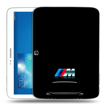 Силиконовый чехол на Samsung Galaxy Tab 3 10.1 с принтом БМВ BMW Силиконовый чехол на Samsung Galaxy Tab 3 10.1 с принтом БМВ BMW