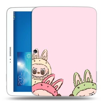 Силиконовый чехол на Samsung Galaxy Tab 3 10.1 с принтом Лабубу