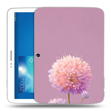 Силиконовый чехол на Samsung Galaxy Tab 3 10.1 с принтом Цветы