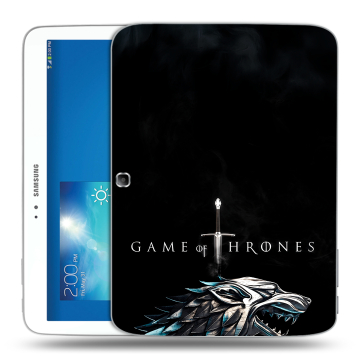 Силиконовый чехол на Samsung Galaxy Tab 3 10.1 с принтом Игра Престолов Game Thrones