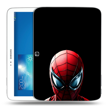 Силиконовый чехол на Samsung Galaxy Tab 3 10.1 с принтом Spiderman Человек паук Силиконовый чехол на Samsung Galaxy Tab 3 10.1 с принтом Spiderman Человек паук