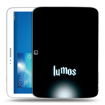 Силиконовый чехол на Samsung Galaxy Tab 3 10.1 с принтом Harry Potter Гарри Поттер