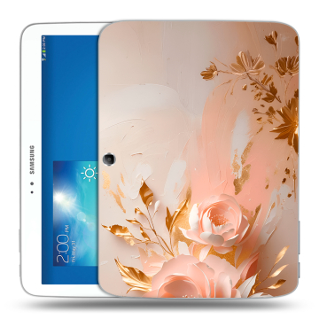 Силиконовый чехол на Samsung Galaxy Tab 3 10.1 с принтом женский Силиконовый чехол на Samsung Galaxy Tab 3 10.1 с принтом женский