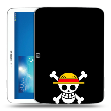Силиконовый чехол на Samsung Galaxy Tab 3 10.1 с принтом One Piece Ван Пис
