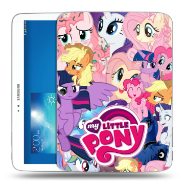 Силиконовый чехол на Samsung Galaxy Tab 3 10.1 с принтом My little pony Дружба чудо Силиконовый чехол на Samsung Galaxy Tab 3 10.1 с принтом My little pony Дружба чудо