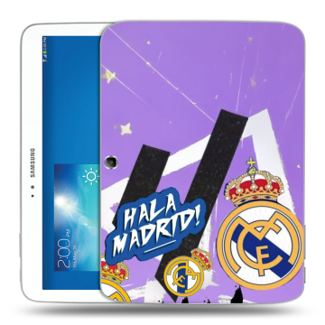 Силиконовый чехол на Samsung Galaxy Tab 3 10.1 с принтом Real Madrid Реал Мадрид Силиконовый чехол на Samsung Galaxy Tab 3 10.1 с принтом Real Madrid Реал Мадрид