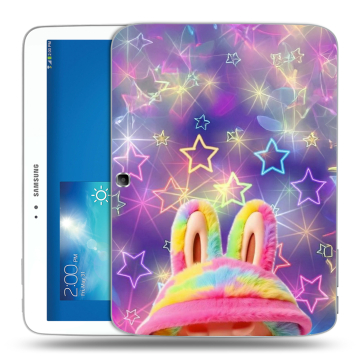 Силиконовый чехол на Samsung Galaxy Tab 3 10.1 с принтом Labubu Лабубу Силиконовый чехол на Samsung Galaxy Tab 3 10.1 с принтом Labubu Лабубу