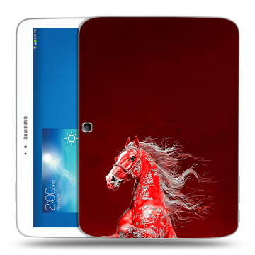 Силиконовый чехол на Samsung Galaxy Tab 3 10.1 с принтом Новый год Силиконовый чехол на Samsung Galaxy Tab 3 10.1 с принтом Новый год
