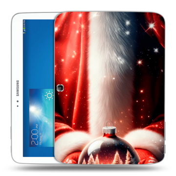 Силиконовый чехол на Samsung Galaxy Tab 3 10.1 с принтом Новый год Силиконовый чехол на Samsung Galaxy Tab 3 10.1 с принтом Новый год