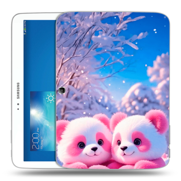 Силиконовый чехол на Samsung Galaxy Tab 3 10.1 с принтом Новый год Силиконовый чехол на Samsung Galaxy Tab 3 10.1 с принтом Новый год
