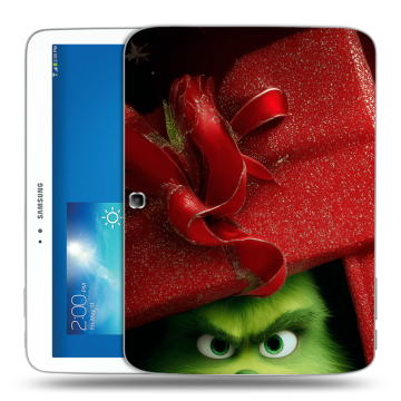 Силиконовый чехол на Samsung Galaxy Tab 3 10.1 с принтом Новый год Силиконовый чехол на Samsung Galaxy Tab 3 10.1 с принтом Новый год