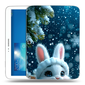 Силиконовый чехол на Samsung Galaxy Tab 3 10.1 с принтом Новый год Силиконовый чехол на Samsung Galaxy Tab 3 10.1 с принтом Новый год