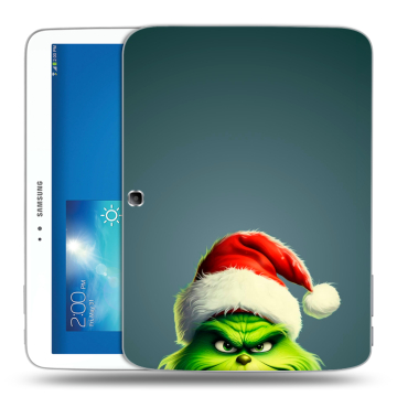 Силиконовый чехол на Samsung Galaxy Tab 3 10.1 с принтом Новый год