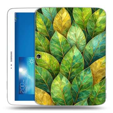 Силиконовый чехол на Samsung Galaxy Tab 3 10.1 с принтом женский
