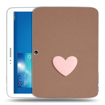 Силиконовый чехол на Samsung Galaxy Tab 3 10.1 с принтом женский