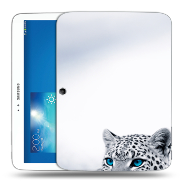Силиконовый чехол на Samsung Galaxy Tab 3 10.1 с принтом женский