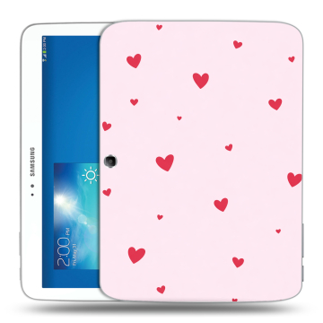 Силиконовый чехол на Samsung Galaxy Tab 3 10.1 с принтом для девочек
