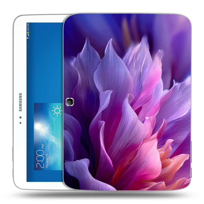 Силиконовый чехол на Samsung Galaxy Tab 3 10.1 с принтом женский цветы Силиконовый чехол на Samsung Galaxy Tab 3 10.1 с принтом женский цветы
