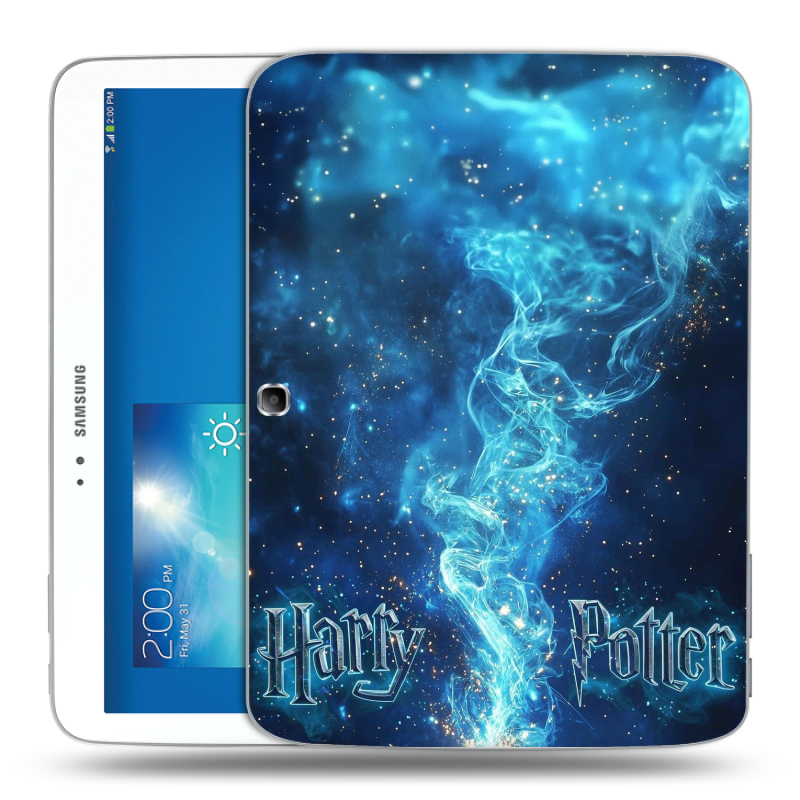 Силиконовый чехол на Samsung Galaxy Tab 3 10.1 с принтом Harry Potter Гарри Поттер Силиконовый чехол на Samsung Galaxy Tab 3 10.1 с принтом Harry Potter Гарри Поттер
