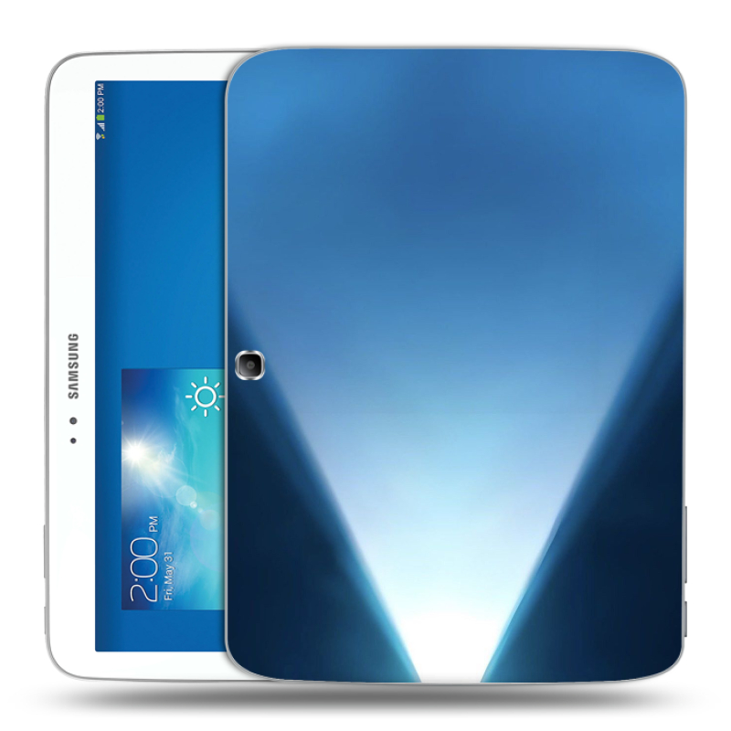 Силиконовый чехол на Samsung Galaxy Tab 3 10.1 с принтом Миньоны Силиконовый чехол на Samsung Galaxy Tab 3 10.1 с принтом Миньоны