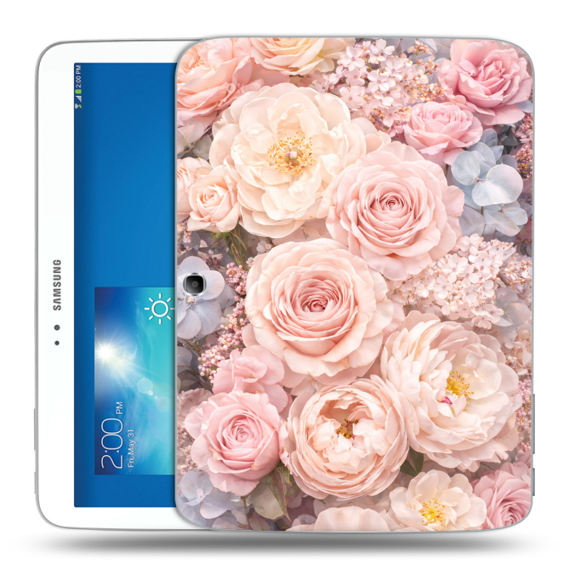 Силиконовый чехол на Samsung Galaxy Tab 3 10.1 с принтом женский Силиконовый чехол на Samsung Galaxy Tab 3 10.1 с принтом женский