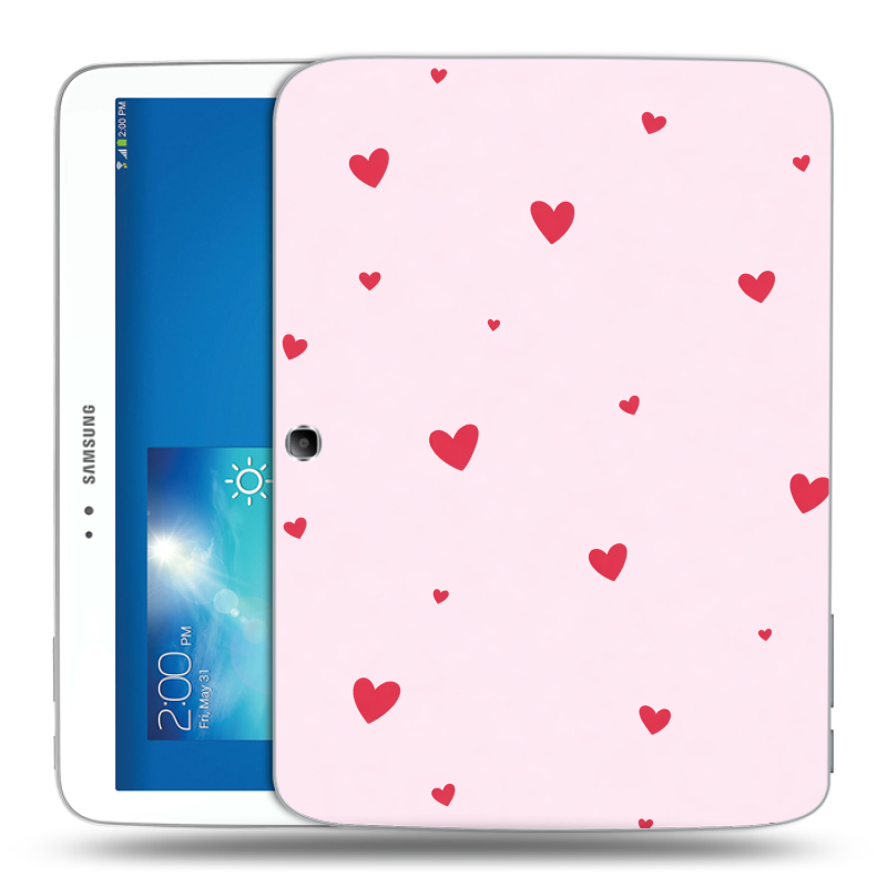 Силиконовый чехол на Samsung Galaxy Tab 3 10.1 с принтом для девочек Силиконовый чехол на Samsung Galaxy Tab 3 10.1 с принтом для девочек