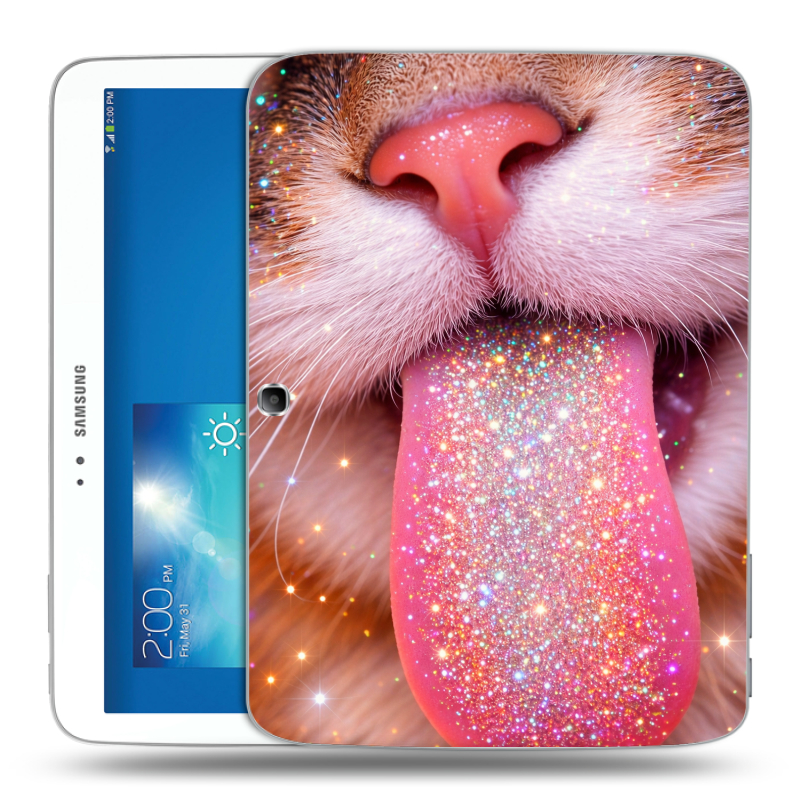 Силиконовый чехол на Samsung Galaxy Tab 3 10.1 с принтом для девочек Силиконовый чехол на Samsung Galaxy Tab 3 10.1 с принтом для девочек