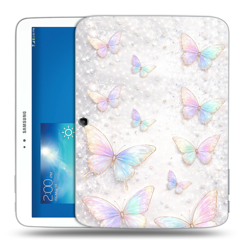 Силиконовый чехол на Samsung Galaxy Tab 3 10.1 с принтом женский Силиконовый чехол на Samsung Galaxy Tab 3 10.1 с принтом женский