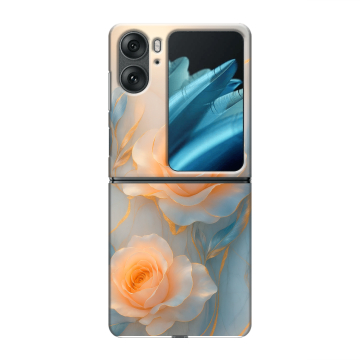 Пластиковый чехол на OPPO Find N2 Flip с принтом Женский Пластиковый чехол на OPPO Find N2 Flip с принтом Женский