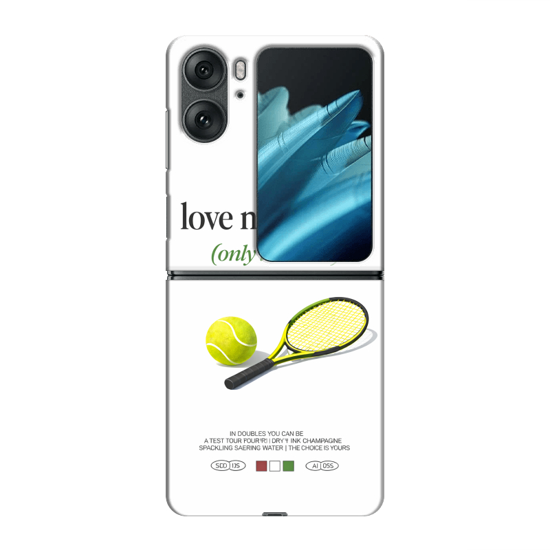 Пластиковый чехол на OPPO Find N2 Flip с принтом для девочек Пластиковый чехол на OPPO Find N2 Flip с принтом для девочек