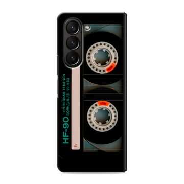 Пластиковый чехол на Samsung Galaxy Z Fold 5 с принтом Кассета Пластиковый чехол на Samsung Galaxy Z Fold 5 с принтом Кассета