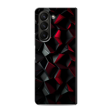 Пластиковый чехол на Samsung Galaxy Z Fold 5 с принтом Абстракция Пластиковый чехол на Samsung Galaxy Z Fold 5 с принтом Абстракция
