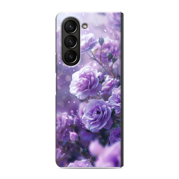 Пластиковый чехол на Samsung Galaxy Z Fold 5 с принтом Розы цветы Пластиковый чехол на Samsung Galaxy Z Fold 5 с принтом Розы цветы