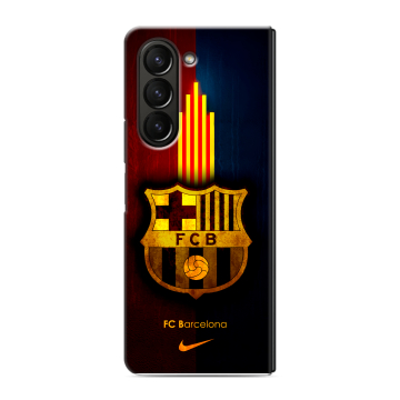 Пластиковый чехол на Samsung Galaxy Z Fold 5 с принтом Барселона Barcelona Пластиковый чехол на Samsung Galaxy Z Fold 5 с принтом Барселона Barcelona