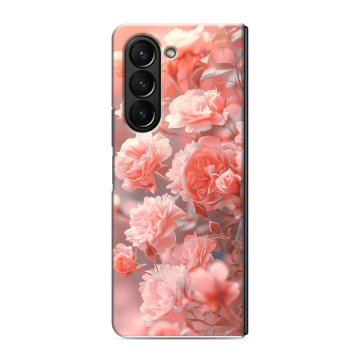 Пластиковый чехол на Samsung Galaxy Z Fold 5 с принтом Розы цветы Пластиковый чехол на Samsung Galaxy Z Fold 5 с принтом Розы цветы