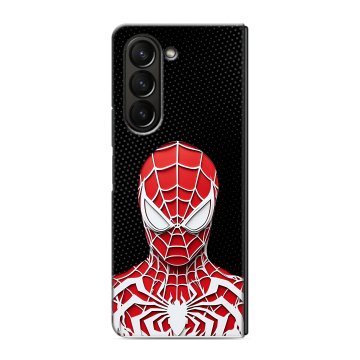 Пластиковый чехол на Samsung Galaxy Z Fold 5 с принтом человек паук spiderman Пластиковый чехол на Samsung Galaxy Z Fold 5 с принтом человек паук spiderman