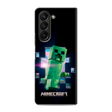 Пластиковый чехол на Samsung Galaxy Z Fold 5 с принтом Майнкрафт Minecraft Пластиковый чехол на Samsung Galaxy Z Fold 5 с принтом Майнкрафт Minecraft