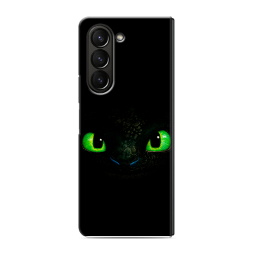 Пластиковый чехол на Samsung Galaxy Z Fold 5 с принтом Как приручить дракона Пластиковый чехол на Samsung Galaxy Z Fold 5 с принтом Как приручить дракона