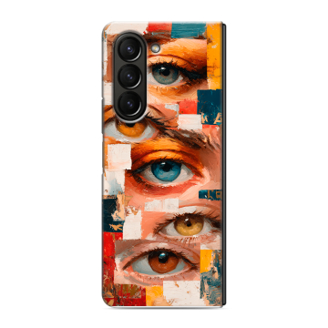 Пластиковый чехол на Samsung Galaxy Z Fold 5 с принтом Модный принт Пластиковый чехол на Samsung Galaxy Z Fold 5 с принтом Модный принт