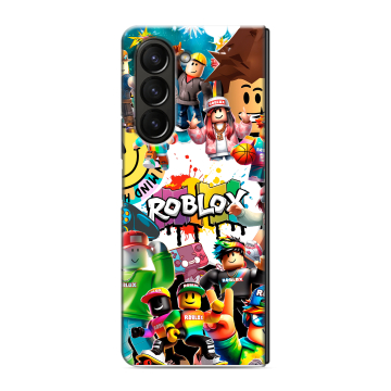 Пластиковый чехол на Samsung Galaxy Z Fold 5 с принтом Roblox Роблокс Пластиковый чехол на Samsung Galaxy Z Fold 5 с принтом Roblox Роблокс